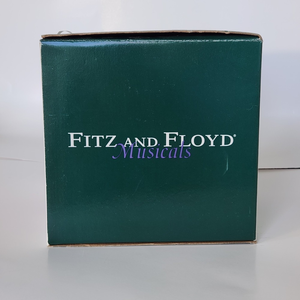 Fitz & Floyd Cinderella Musical Carriage Figurine Pumpkin Coach Swan Lake w/ Box - Picture 8 of 14